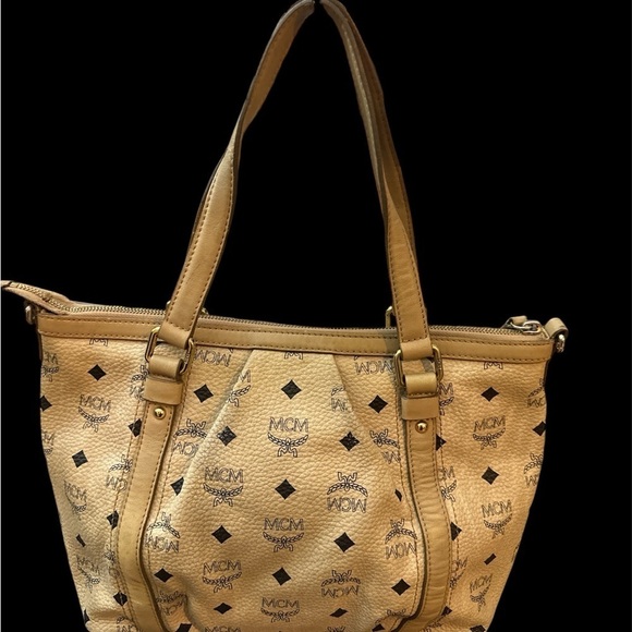 MCM Monogram Two Way Bag - Picture 4 of 8